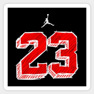 23 - THE GOAT Sticker